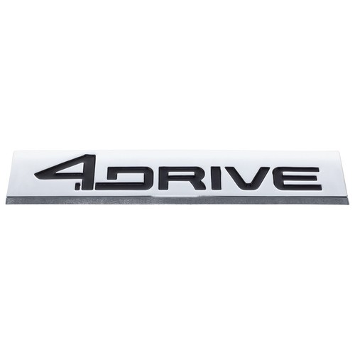 Schriftzug logo 4drive - 4drive, chrom